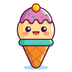 A small animated GIF style cone with a blinking light, ideal for digital warning or alert.