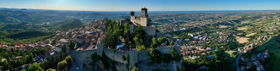 Aerial View San Marino