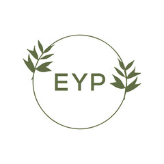 EYP Letter Initial Logo Design Template Vector Illustration