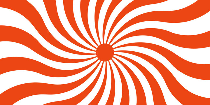Abstract sunshine pattern vector background. Sun rays sunburst backdrop. Funky ray elements, circle motifs.Spiral radial striped backdrop design. Funky ray elements, circle Spiral.