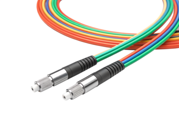 Colorful Fiber Optic Cables for High-Speed Data Transmission and Network Connectivity Reliable and Secure Connection