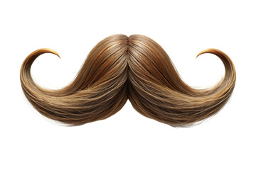 Beautiful, trending and realistic Moustache with white background