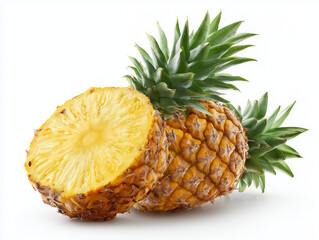 pineapple isolated on white background