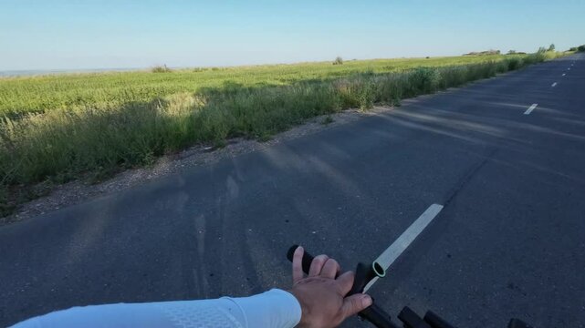 cycling in nature in wild places, bikepacking	
