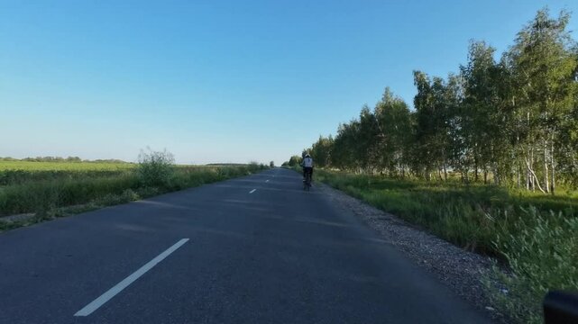 cycling in nature in wild places, bikepacking	
