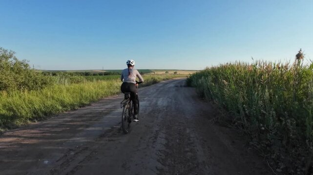 cycling in nature in wild places, bikepacking	

