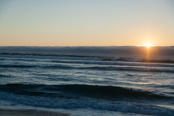 Galician beach landscape, Galicia, Spain. Do Rostro beach.