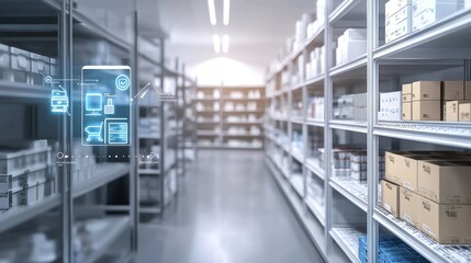 Automated warehouse inventory management system