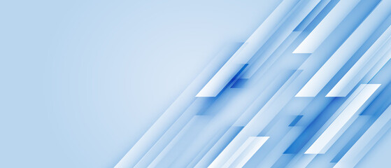 Fototapeta premium Abstract design with blue geometric background
