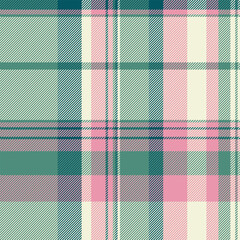 Elegant pastel plaid pattern in soft greens, pinks, and creams.  Perfect for textile design, fashion, stationery, or website backgrounds.