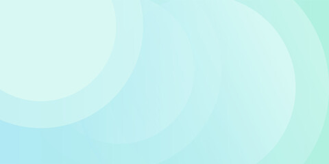 Minimalist banner background. Green and blue gradations.Circle geometric background. Simple design. Vector. EPS 10