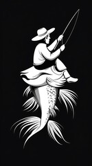 黒曜の釣り師