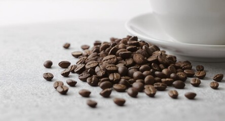 Serene Living Room Minimalist Design with Floral Centerpiece and Neutral Palette, creating a relaxing interior space.