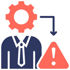 Risk Management Icon