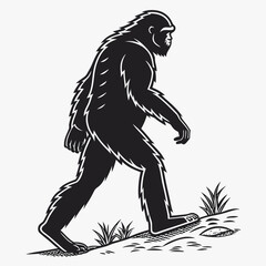 Fototapeta premium gorilla vector set