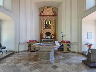 Saint Barbara's Church in Częstochowa, Poland.