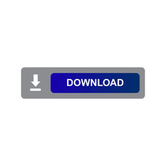 Download Button Vector Illustration on White Background