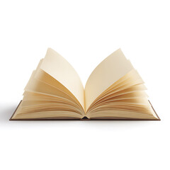 Open Hardcover Book
