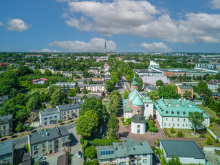 Saint Barbara's Church in Częstochowa, Poland.
