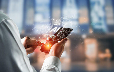AI assistant with LLM, big data, machine learning, and generative AI powers prompt engineering and...