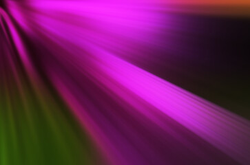 Bright purple light beams piercing darkness creating dynamic and mystical abstract background