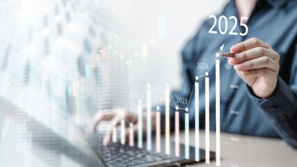 Business analysis. Corporate strategy analytics. Data analyzing dashboard. Planning process...