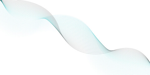 Abstract colorful wave element for design. Digital frequency track equalizer. Stylized line art background.Vector illustration.Wave with lines created using blend tool.Curved wavy line, smooth stripe

