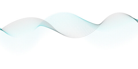 Abstract green and yellow wavy lines on white background.
