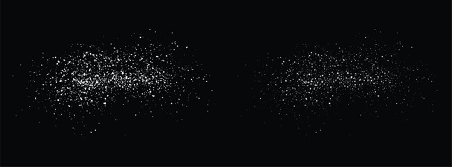 Snowflakes heavy snowfall flying snow vector background