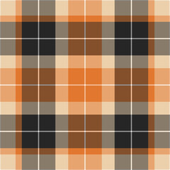 Tartan plaid seamless pattern for making dress, skirt, and other cloth