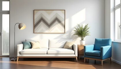 Elegant Interior Design for Living Room