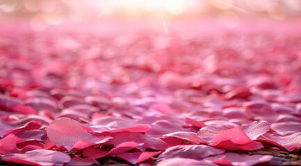 pink rose petals background