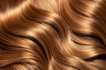 Blond hair as a texture or background, close-up.