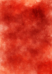 Abstract Red and Orange Watercolor Texture Background