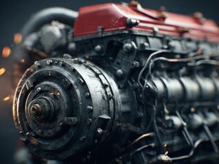 metro engine and heavy machine