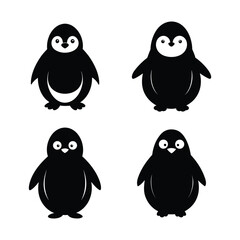 set of cartoon birds