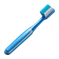 Toothbrush Handle Blue PNG Vector