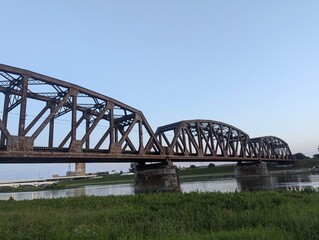 bridge over the river