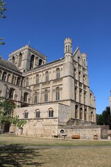 Fototapeta premium Peterborough Cathedral from the south west.