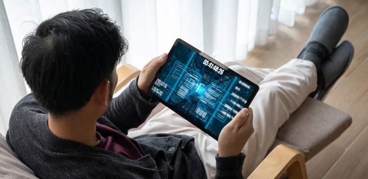 Software development or programming work with coding screen of various programming languages like HTML, , , and C brisk for new application development