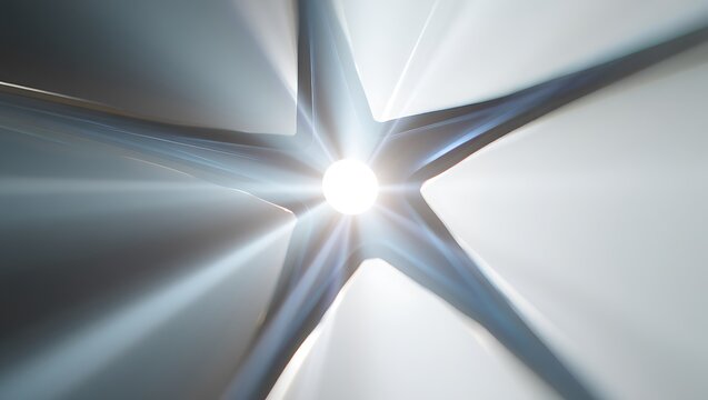 A bright star with a burst of light shines in the darkness