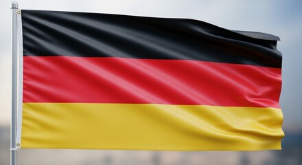 Naklejka premium Flag of germany