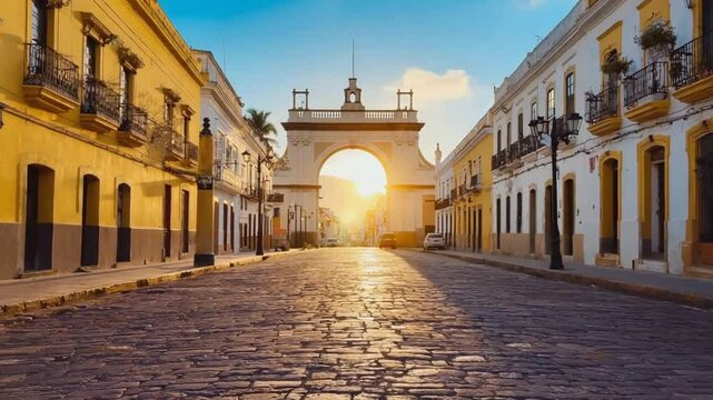 Video from Antigua Guatemala.