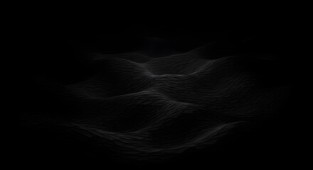 Obraz premium Black Silk Wave - Ultra HD Desktop Background