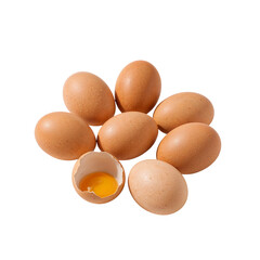 egg, food, eggs, isolated, brown, chicken, white, breakfast, raw, ingredient, shell, protein, organic, fresh, easter, healthy, three, group, farm, animal, hen, eggshell, nature, diet, nobody