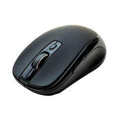 Wireless mouse, ready for use [Transparent Background PNG].
