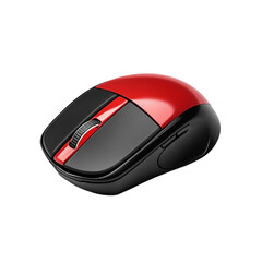 Wireless mouse, ready for use [Transparent Background PNG].