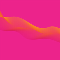 Abstract pink waves with soft gradient
 ,and modern liquid background in purple hues