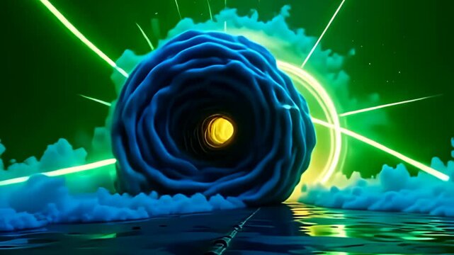adenine kaleidoscope of glow colors detonate adenine adenine disturbance muzzy conceptual whirlpool close inbound comparable woolgather cloth create adenine rapid, disconnected motion,