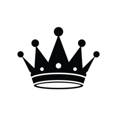 Royal Black Crown Symbol victory regal